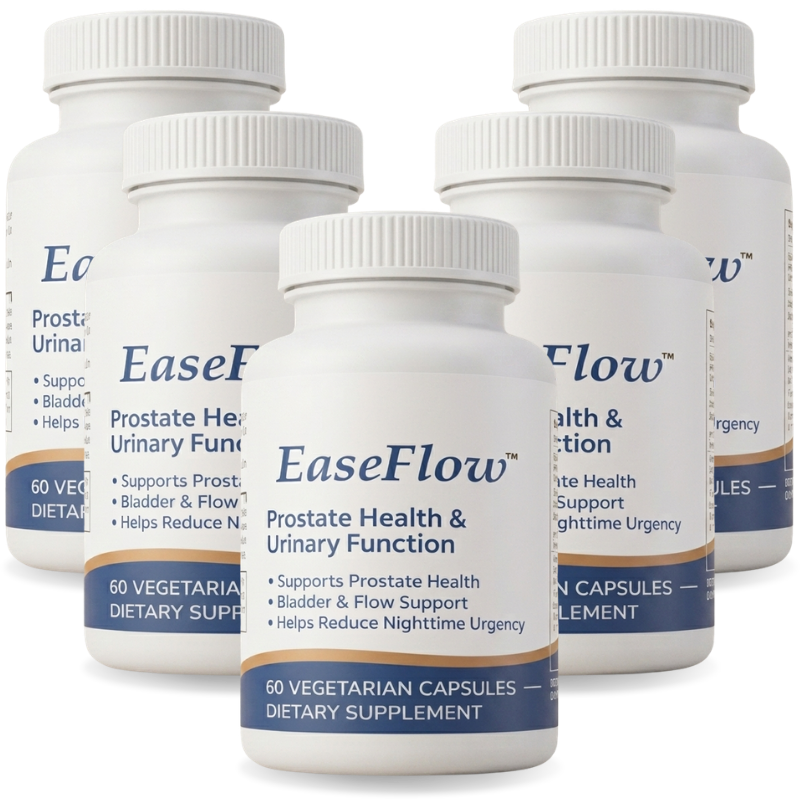EaseFlow™ | 10-i-1 naturliga växtextrakt för prostatahälsa
