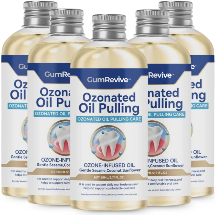 GumRevive™ | Ozonbehandlad oljesköljning för läkning