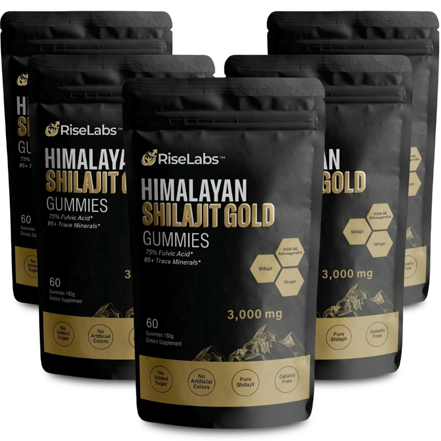 RiseLabs™ | Himalaya Shilajit-gummies för manlig vitalitet