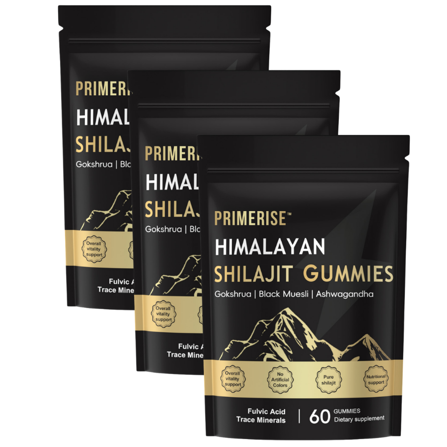 PrimeRise™ | 3-i-1 Superfood-tuggummin för manlig prestationan