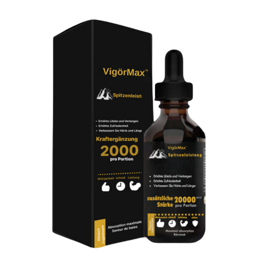 VigörMax™ | Prestationshöjande droppar