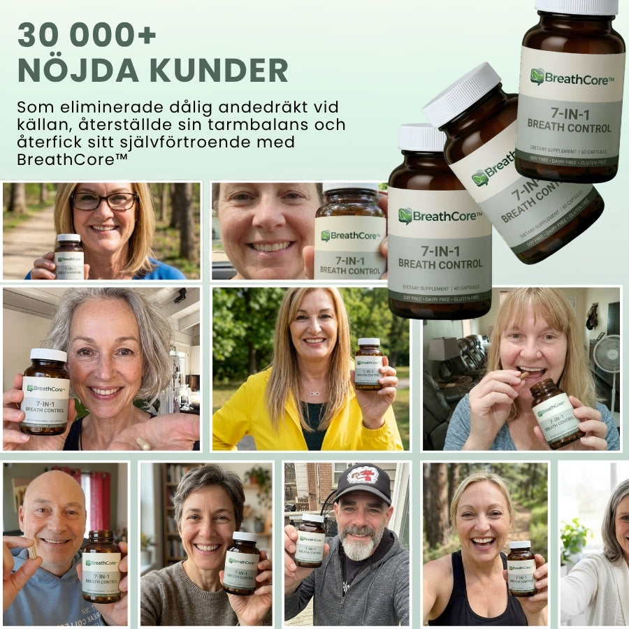 BreathCore™ | 7-i-1 avancerad formel för återställning av andedräkt