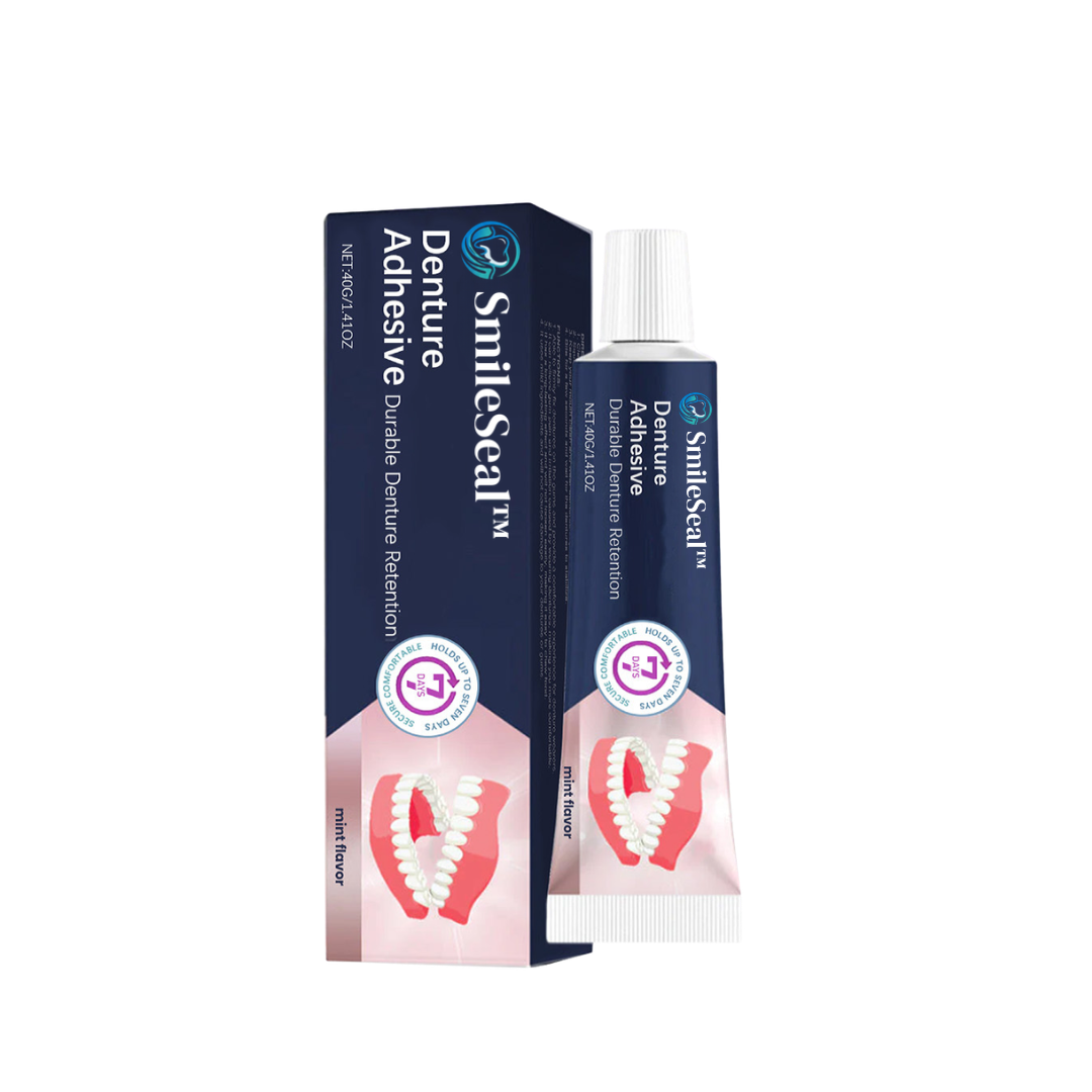 SmileSeal™ | Fästerkräm för proteser