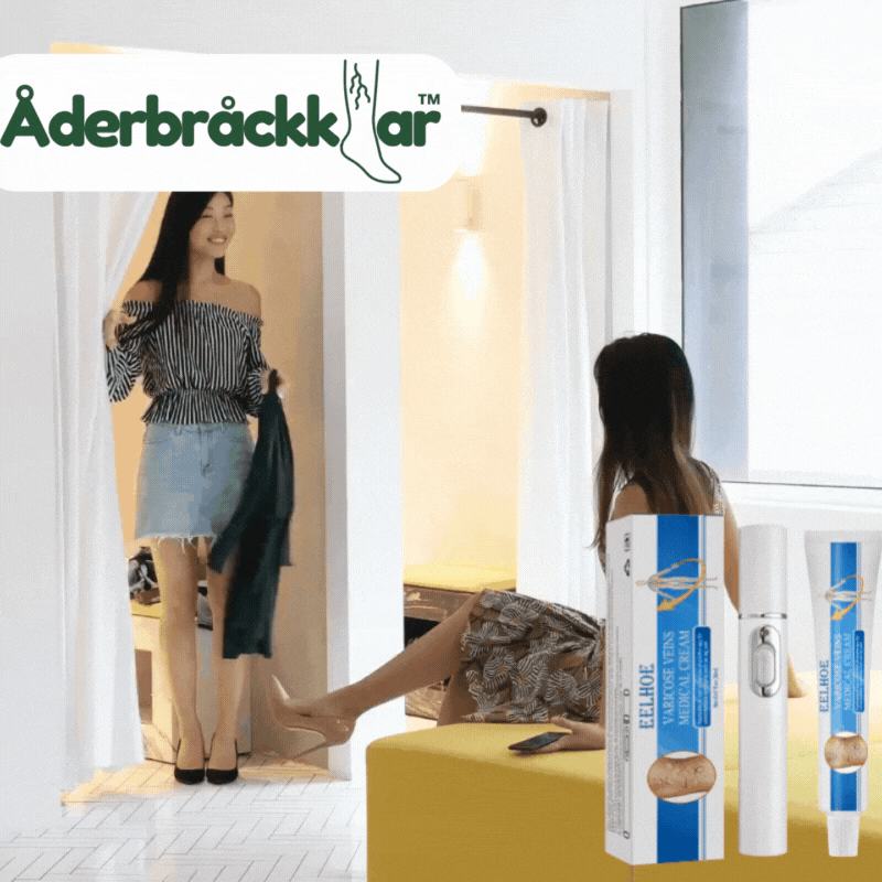 ÅderbråckKlar™ | Fullständig eliminering av åderbråck på bara 4 veckor!