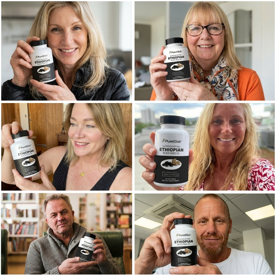 PureElixir™ | Näringskapslar med etiopisk svartkumminolja