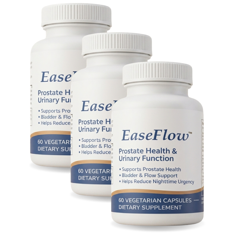 EaseFlow™ | 10-i-1 naturliga växtextrakt för prostatahälsa