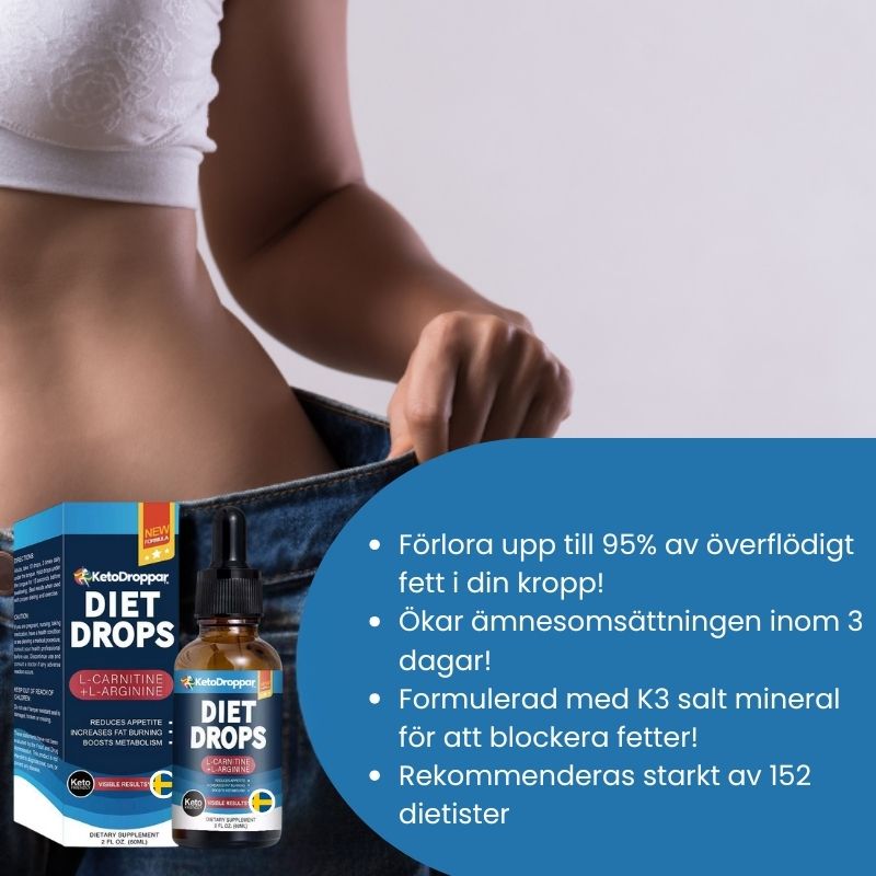 KetoDroppar™ | K3 Mineral Rika Droppar