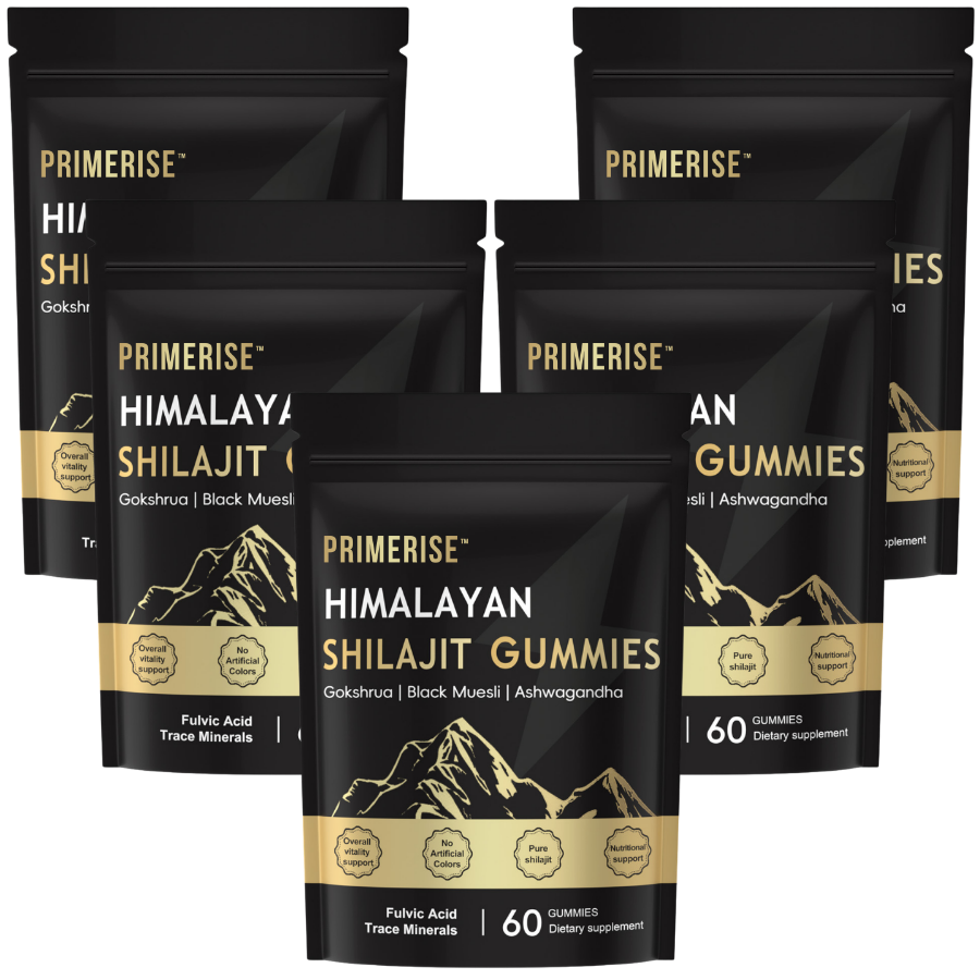 PrimeRise™ | 3-i-1 Superfood-tuggummin för manlig prestationan