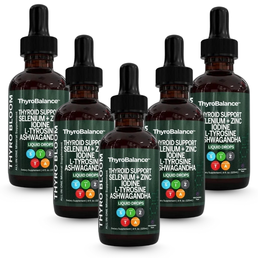 ThyroBalance™ | 100% Växtbaserat Stöd för Sköldkörteln