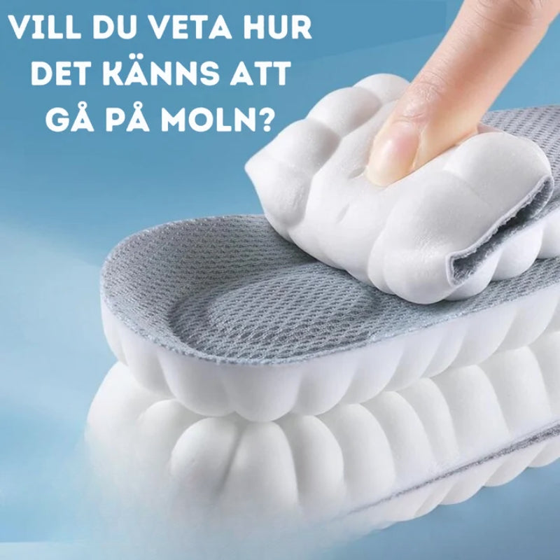 FlexiSole™ | Skominskepålägg med 4D stötdämpning