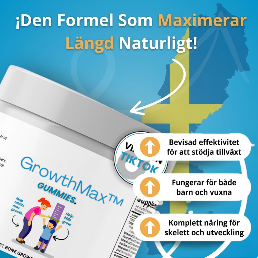 GrowthMax™ | Gummies för tillväxt