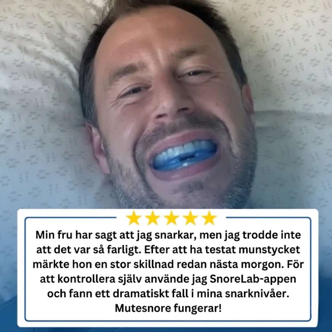 SnoreRelief™ | Anti-snarkningsmunstycke