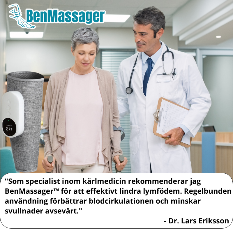 BenMassager™ | Eliminerar bensvullnad, smärta och kramper på bara några minuter!