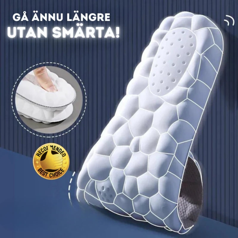 FlexiSole™ | Skominskepålägg med 4D stötdämpning