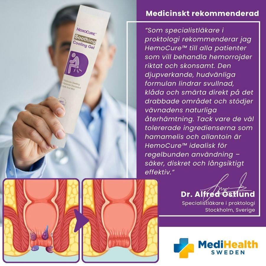 HemoCure™ | Hemorrojder Uppfriskande Lugnande Gel
