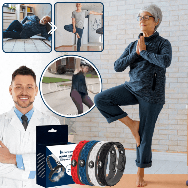 BalansBand™ | Jonisk Avkoppling Mobilitets Balans Armband
