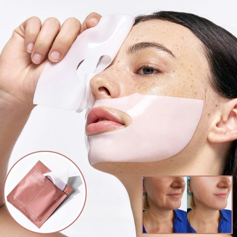 HudRevive™ | Djupt Återfuktande Bio-Kollagenmask