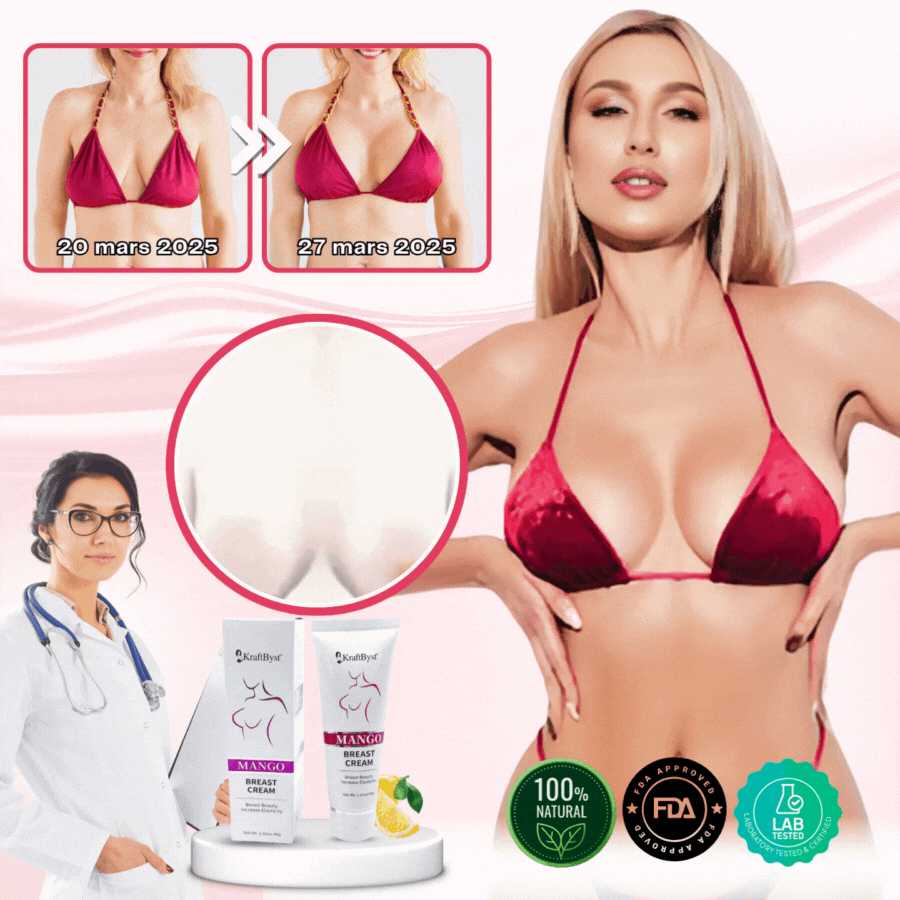 KraftByst™ | Naturlig bröstkräm