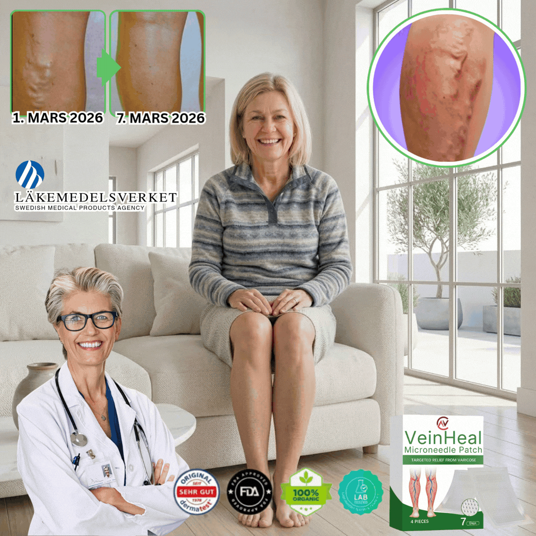 VeinHeal™ | Mikronålsplåstret som ger dina ben livet tillbaka