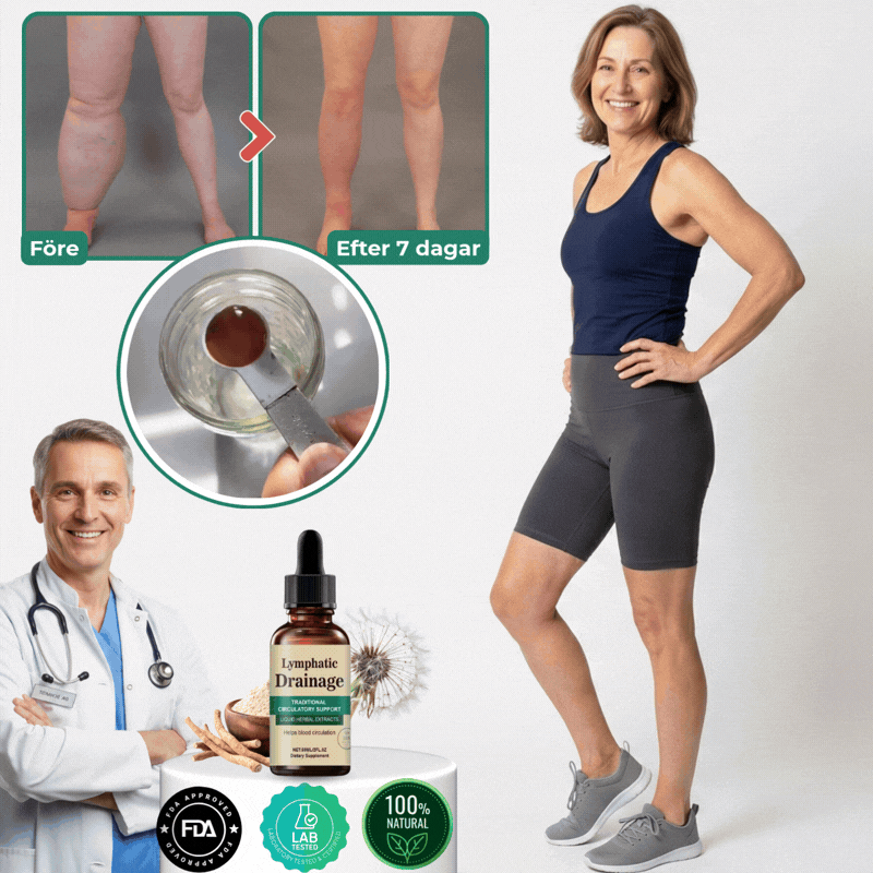 Lymphoria™ | Wellness-droppar för lymfdränering