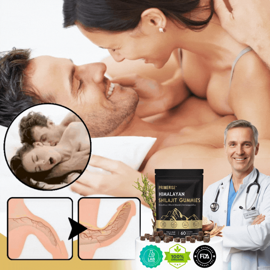 PrimeRise™ | 3-i-1 Superfood-tuggummin för manlig prestationan