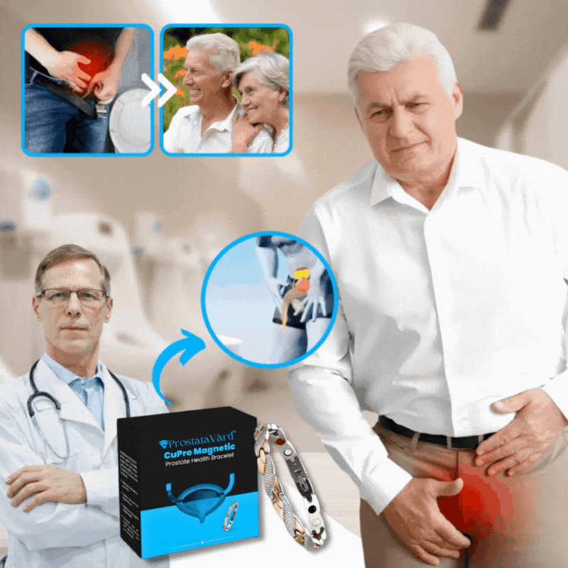 ProstataVård™ | Magnetiskt hälsoarmband för prostata