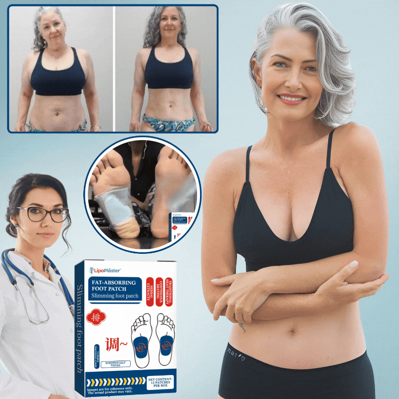 LipoPlåster™ | Slimmande Fotplåster