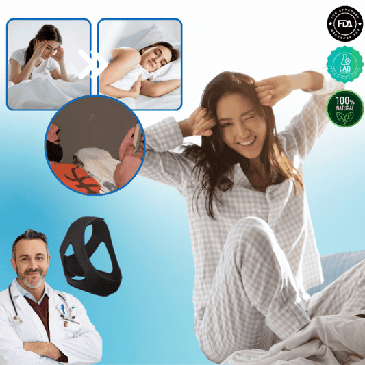 SleepEase™ | Anti-Snarkning & Sömnförbättring Band