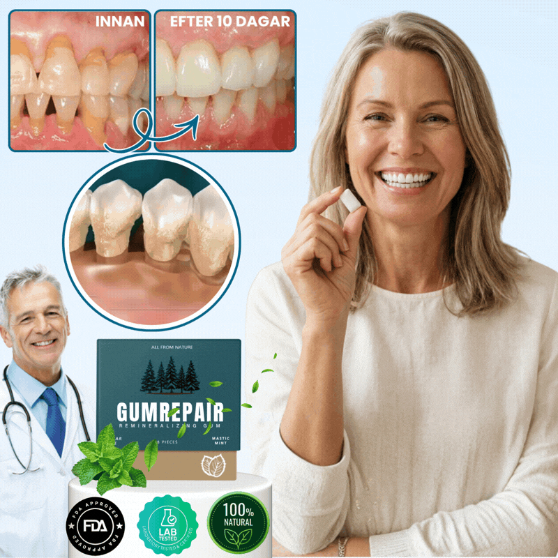 GumRepair™ | Remineraliserande tuggummi