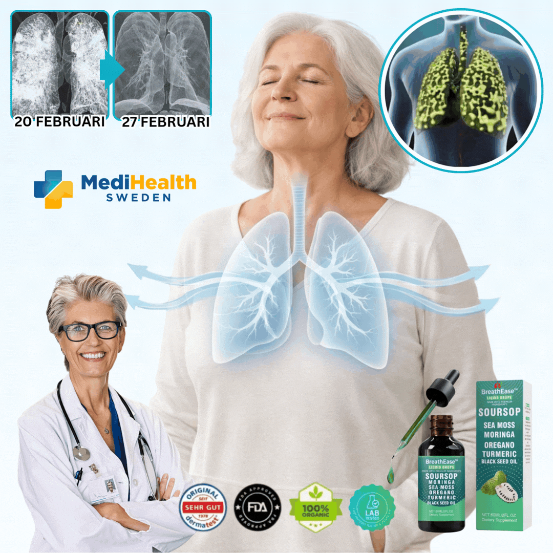 BreathEase™ | Växtbaserad spray mot slem