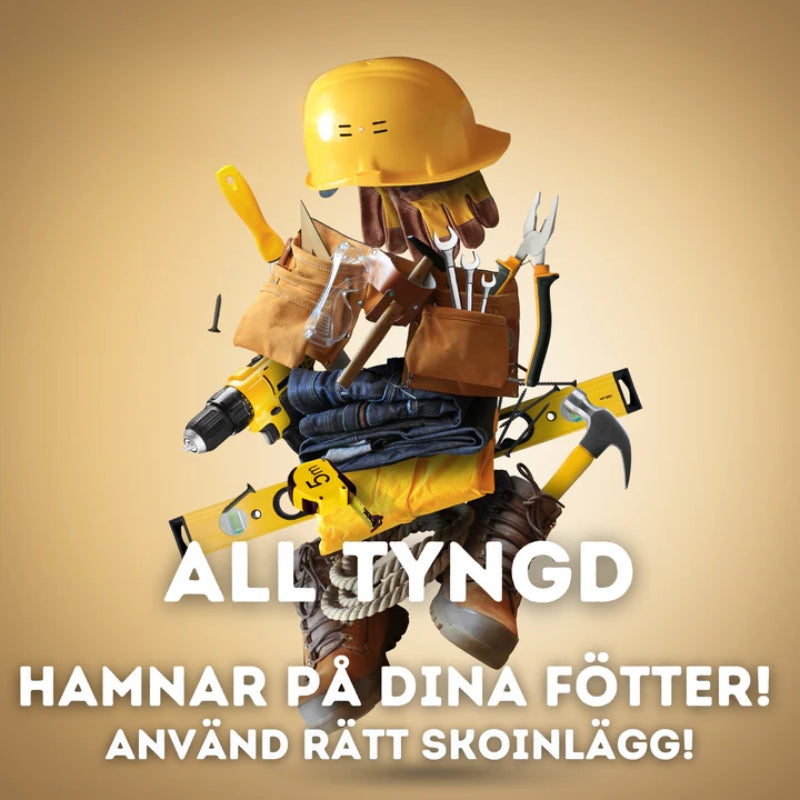 FlexiSole™ | Skominskepålägg med 4D stötdämpning