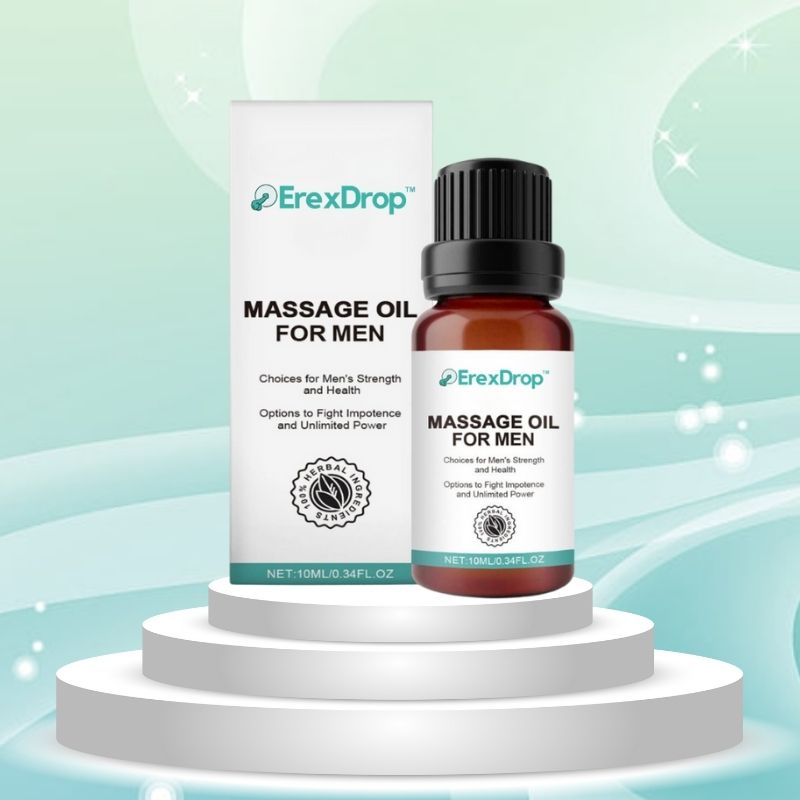 ErexDrop™ | Massage- och erektionsolja