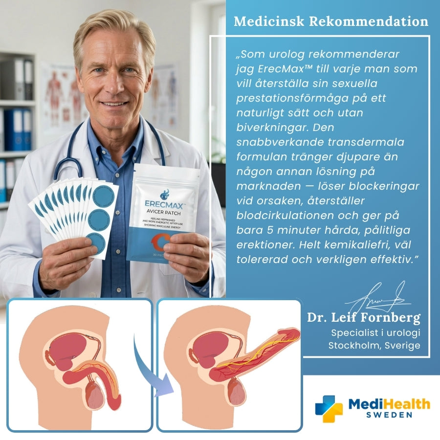 ErecMax™ | Omedelbara erektionsplåster