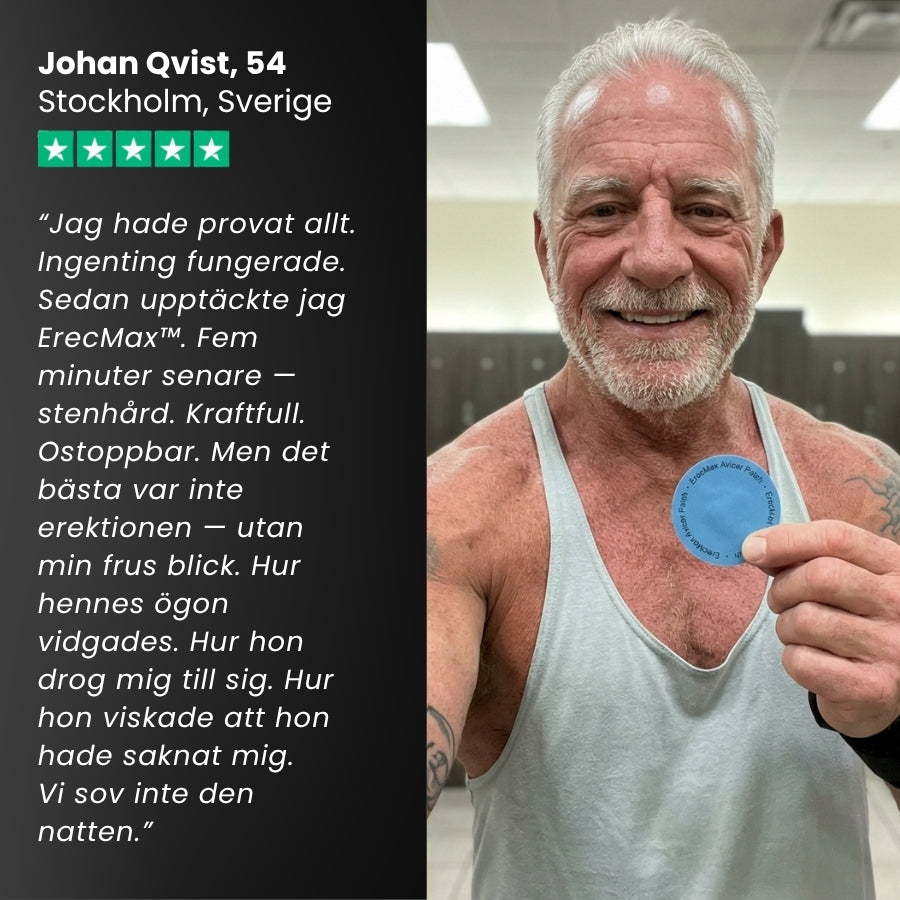 ErecMax™ | Omedelbara erektionsplåster
