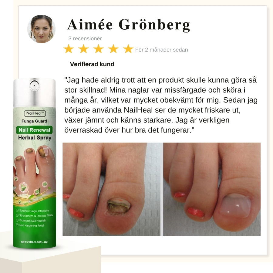NailHeal™ | Ört-Nagel-Förnyelse-Spray