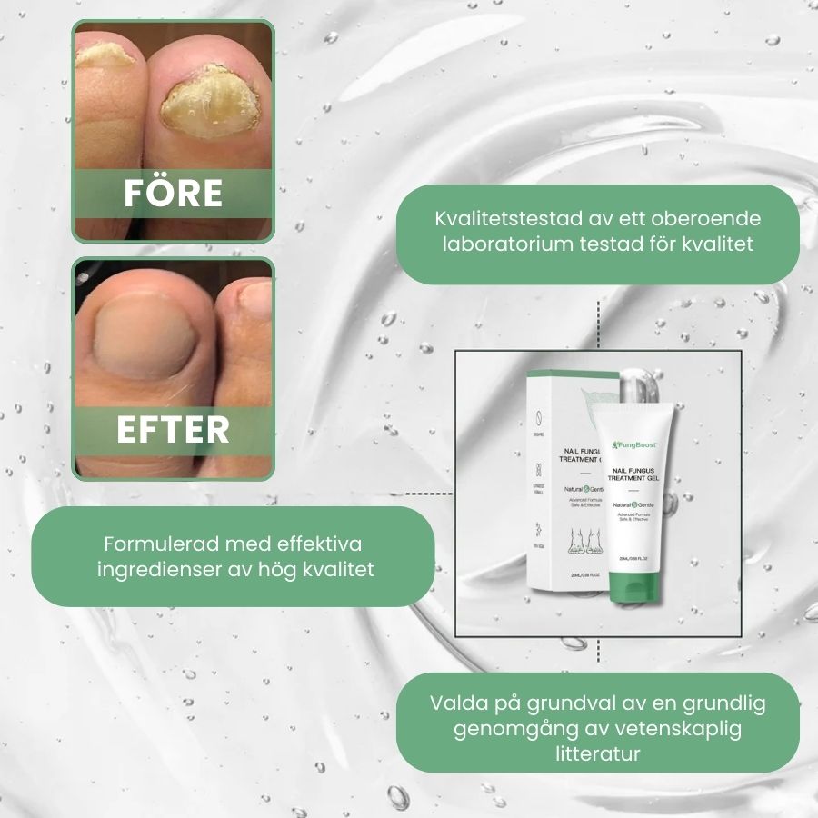 FungBoost™ | Gel för behandling av nagelsvamp