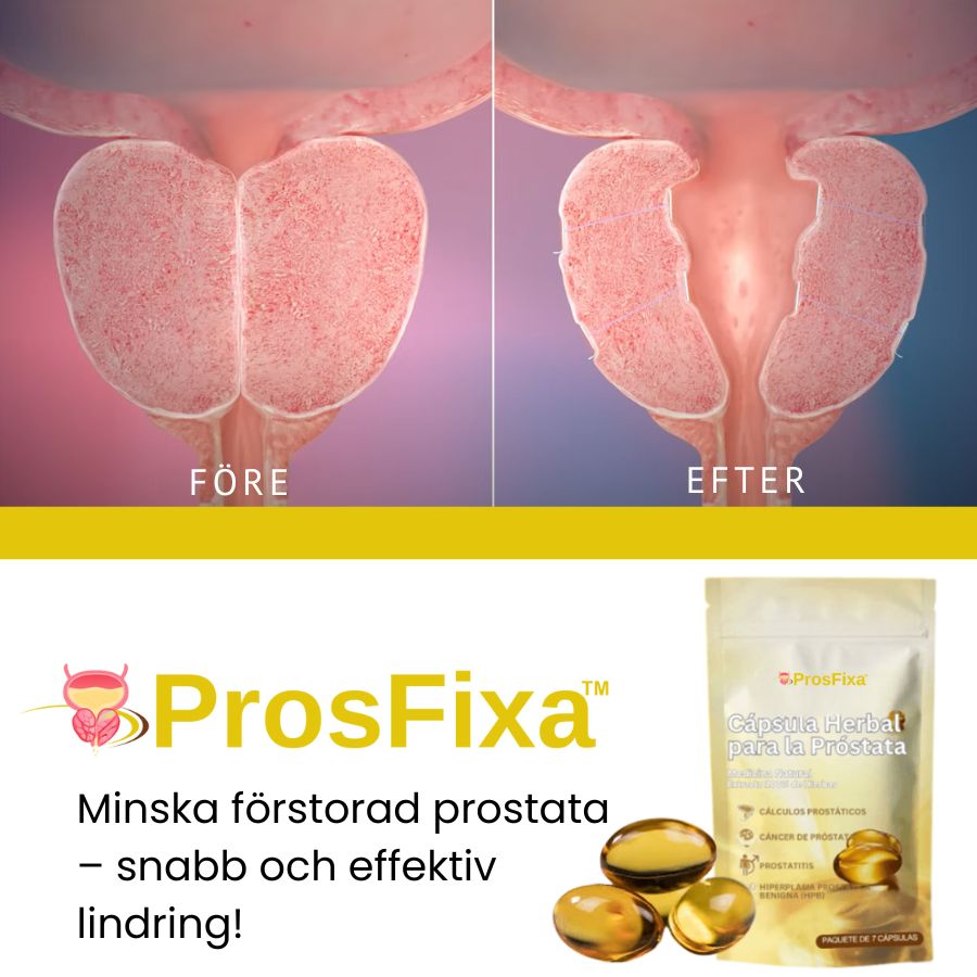 ProsFixa™ | Växtbaserade prostatakapslar