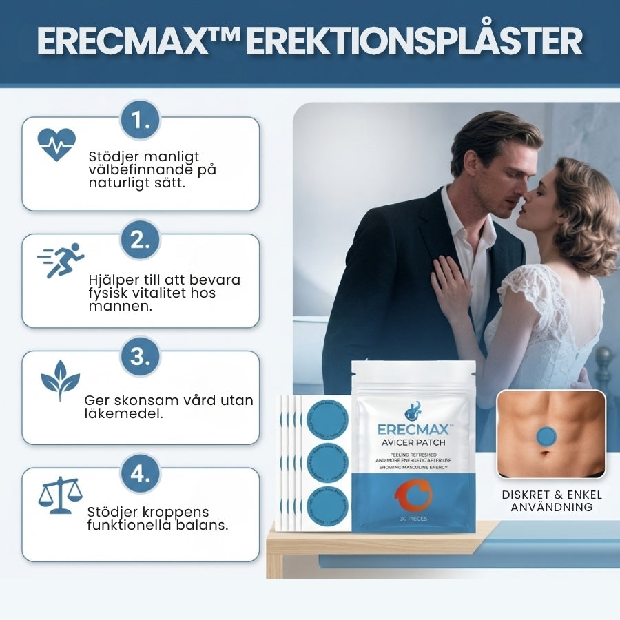 ErecMax™ | Omedelbara erektionsplåster