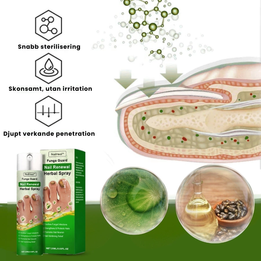 NailHeal™ | Ört-Nagel-Förnyelse-Spray