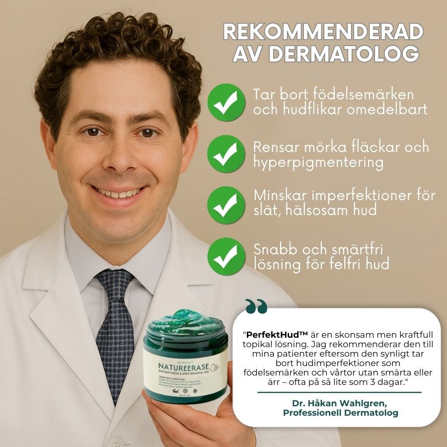 PerfektHud™ | Instantan Födelsemärke- och Fläckborttagningsgel