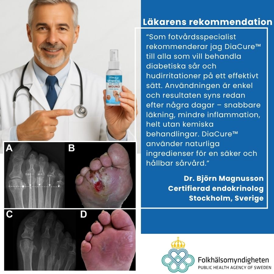 DiaCure™ | VenHeal Bigift Diabetisk Sårspray