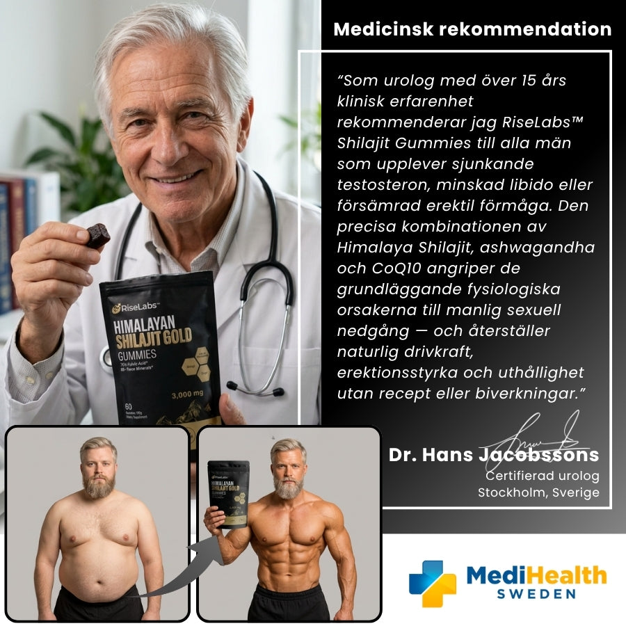 RiseLabs™ | Himalaya Shilajit-gummies för manlig vitalitet