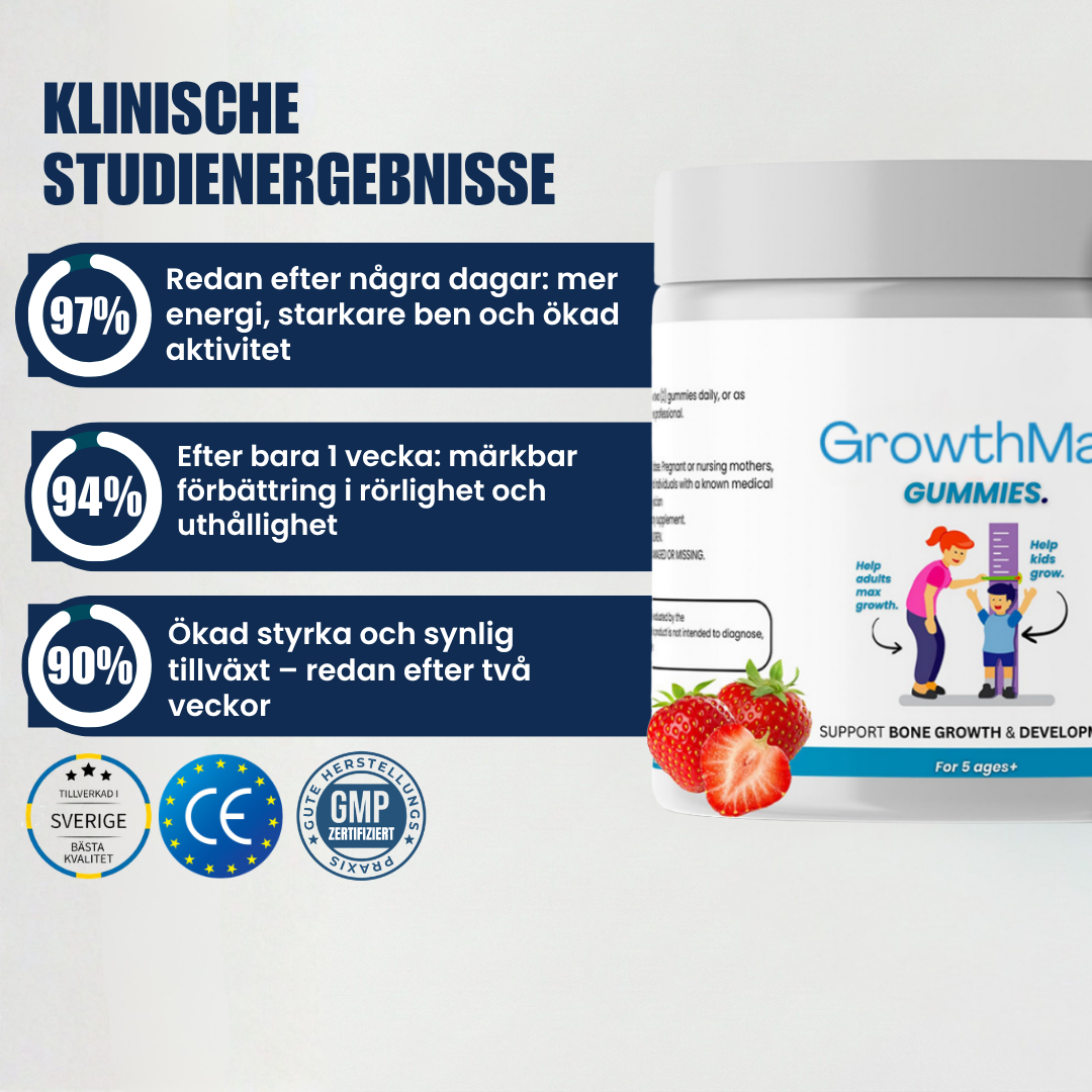 GrowthMax™ | Gummies för tillväxt