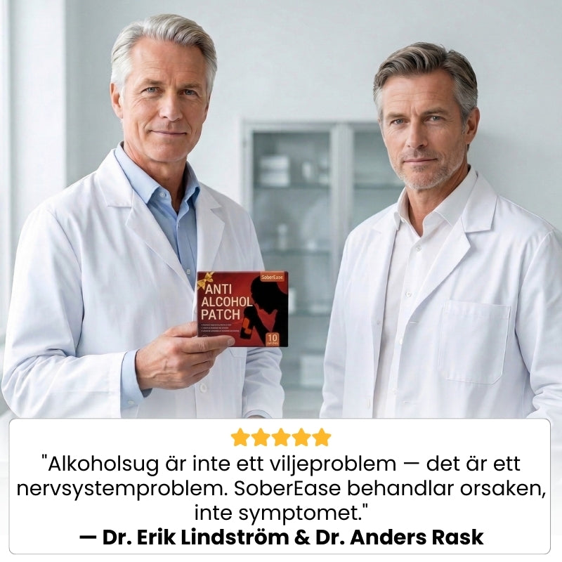 SoberEase™ | Plåster mot alkoholsug