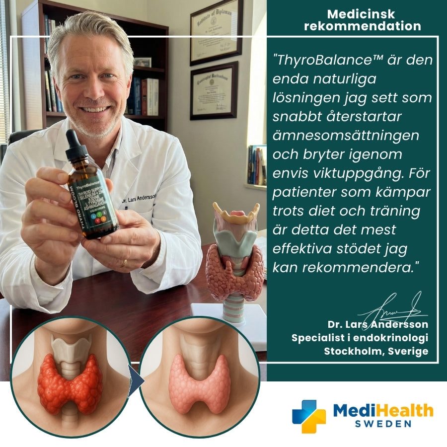 ThyroBalance™ | 100% Växtbaserat Stöd för Sköldkörteln