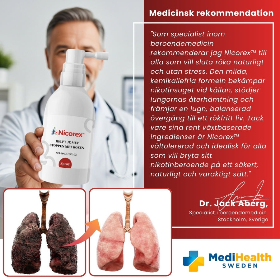 Nicorex™ | Anti-nikotinspray