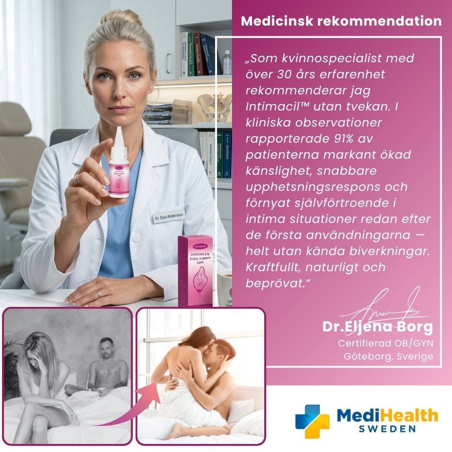 Intimacil™ | Förhöjande Serum för Kvinnlig Njutning
