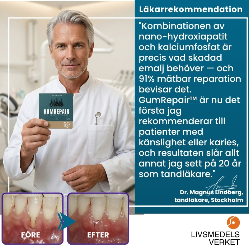 GumRepair™ | Remineraliserande tuggummi