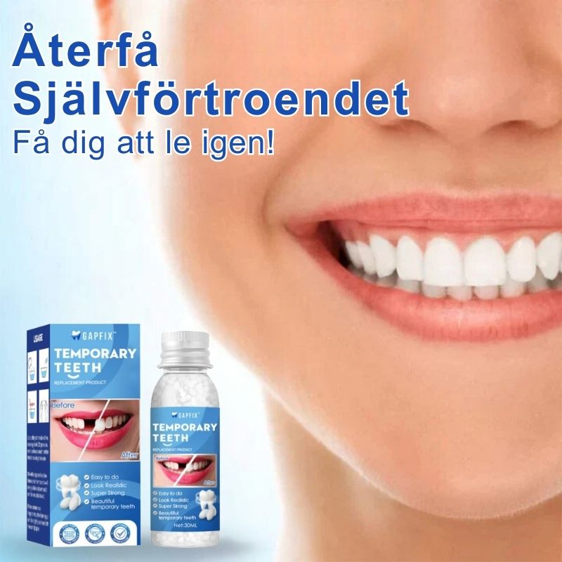 GapFix™ | Temporär Tandformnings- och Reparationskit