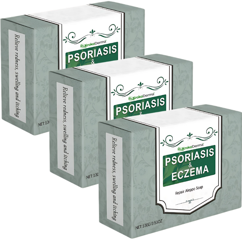 KrokoDerma™ | Krokodiloljetvål för psoriasis och eksem